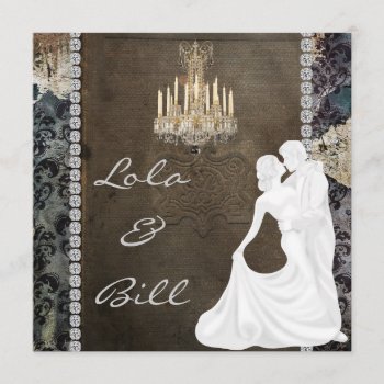 Vintage Fairytale Wedding  Invitation Authentic by PersonalCustom at Zazzle
