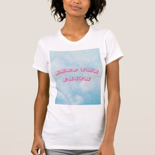 Vintage faith based inspirational quote T_Shirt