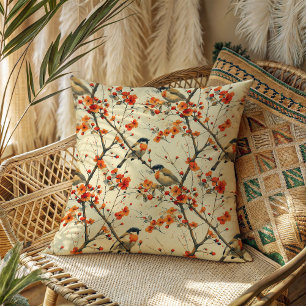 Vintage Fall Accent Pillow Gift for Grandparents