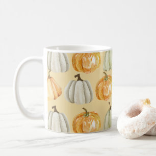 Vintage Fall Autumn Orange Pumpkin Cozy Mug