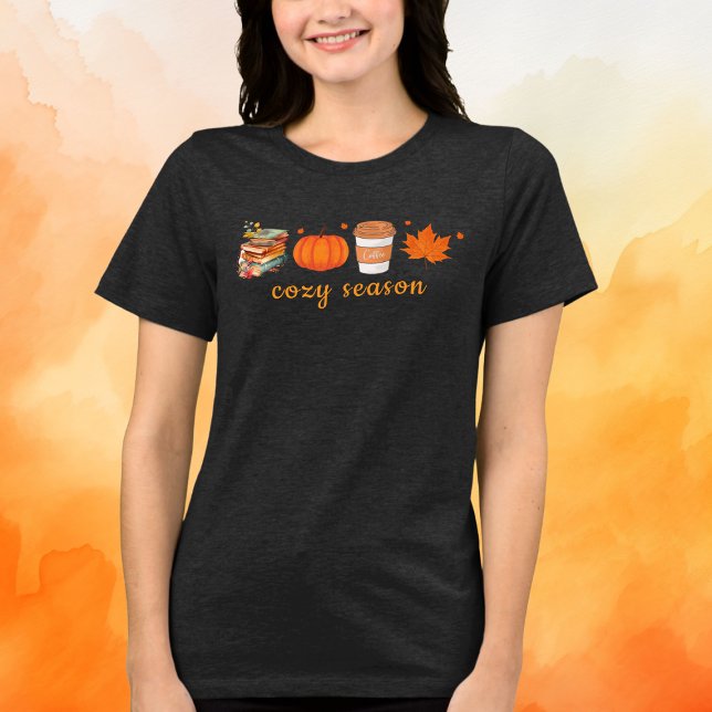 Vintage Fall Leaves women  Tri-Blend Shirt (Creator Uploaded)