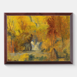 Vintage Fall Nature Painting Wall Art Print Award Plaque
