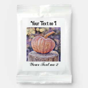 Vintage Fall pumpkins fall colors watercolor  Thro Margarita Drink Mix