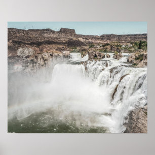 Vintage Falls // Grainy Dull Tone Beauty Poster