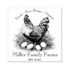 Vintage Family Farm Chicken Egg Carton