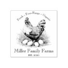 Vintage Family Farm Chicken Egg Carton