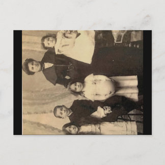 Vintage Family Postcard