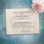 Vintage Family Reunion Award Tree<br><div class="desc">Enjoy this beautiful,  family reunion award for the oldest family member on vintage tan tree and background.  Customizable templates made for you.  Suitable for framing!</div>