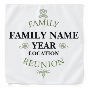 Vintage Family Reunion Bandana