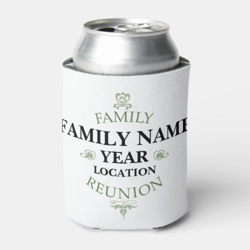 Vintage Family Reunion Can Cooler