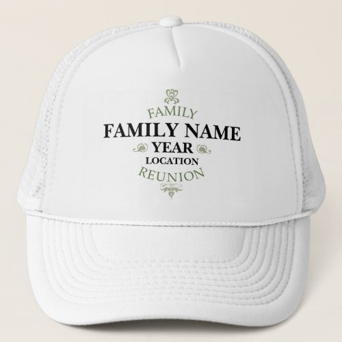 Vintage Family Reunion Hat