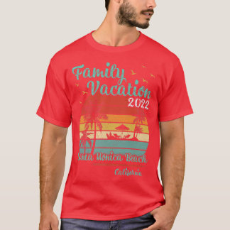 Vintage Family Vacation 2022 California Santa Moni T-Shirt