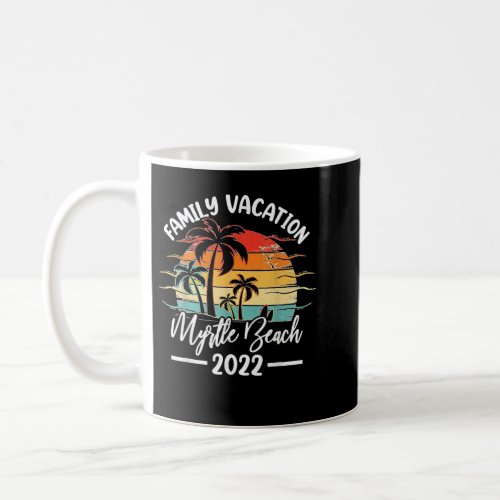 Vintage Family Vacation Costa Rica Pura Vida Beach Coffee Mug