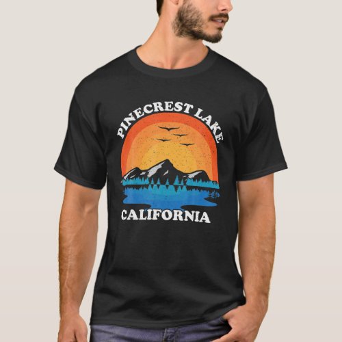 Vintage Family Vacation Retro California Pinecrest T_Shirt