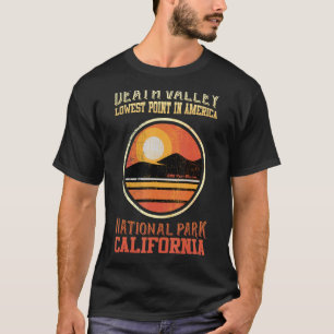 Vintage Family Vacation Travel Death Valley Hiking T-Shirt