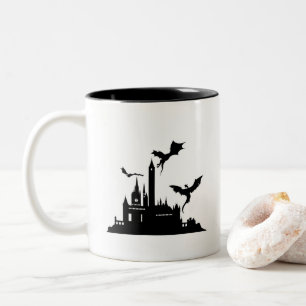 Vintage Fantasy  Dragon  Two-Tone Coffee Mug