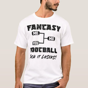 Vintage Fantasy Football Draft Party Kit Funny Spo T-Shirt
