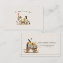 Vintage Farm Books for Baby Little Chick