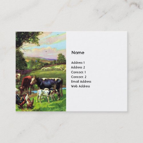 Vintage Farm Business Card Templates