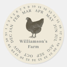 Egg Carton Stickers | Print Custom Stickers | Zazzle
