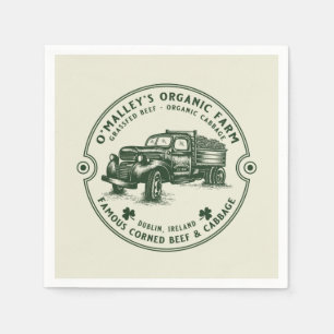 VINTAGE FARM HOUSE RANCH FARMHOUSE DECOUPAGE ART NAPKINS