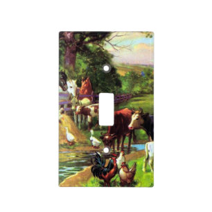 Vintage Farm Light Switch Cover