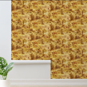 Vintage Farm Scenes pattern Wallpaper
