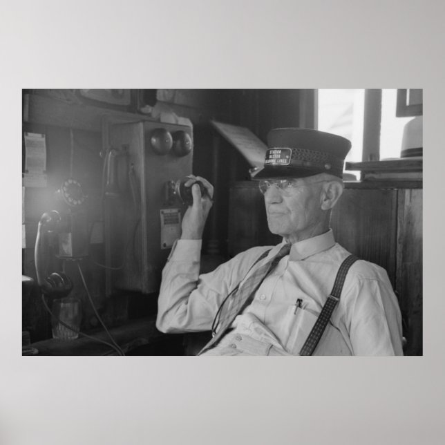 Vintage Farm Security Administration Print (Front)