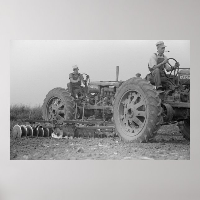 Vintage Farm Security Administration Print (Front)