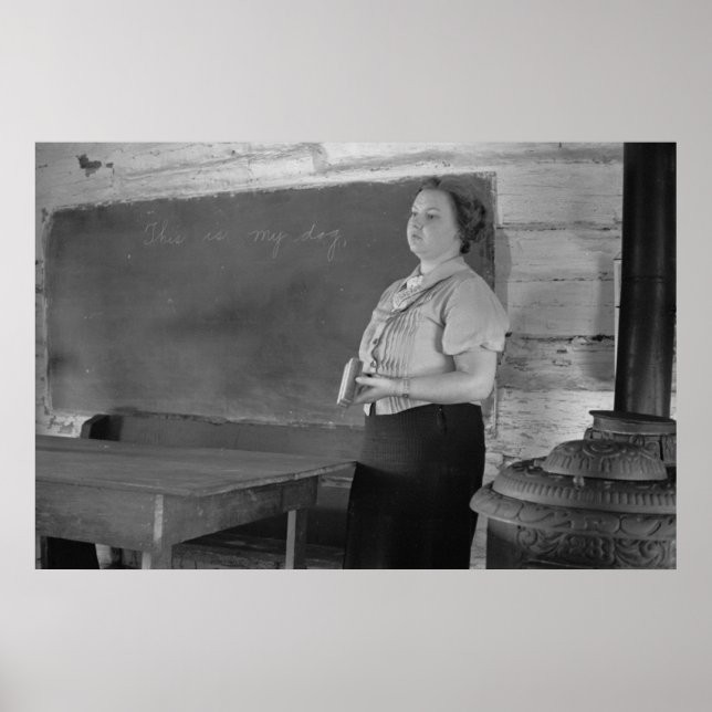 Vintage Farm Security Administration Print (Front)