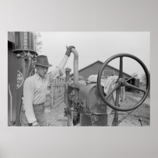 Vintage Farm Security Administration Print