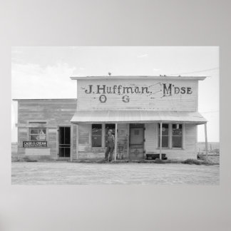 Vintage Farm Security Administration Print