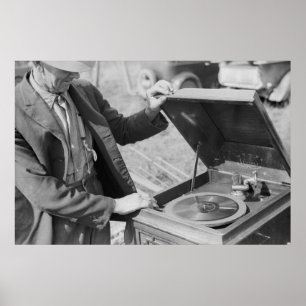 Vintage Farm Security Administration Print