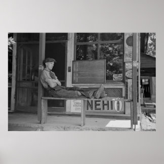 Vintage Farm Security Administration Print