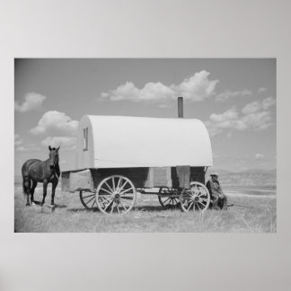 Vintage Farm Security Administration Print