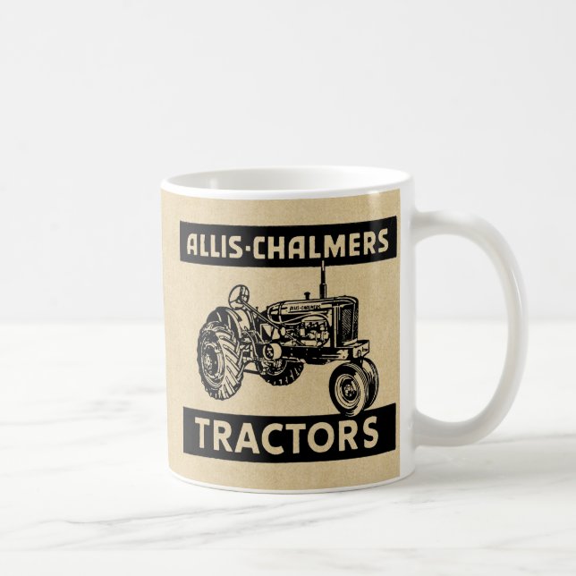 Vintage Farm Tractor Coffee Mug (Right)