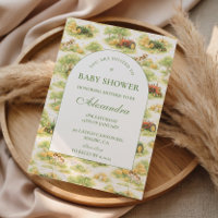 Vintage Farm Tractor Countryside Baby Shower