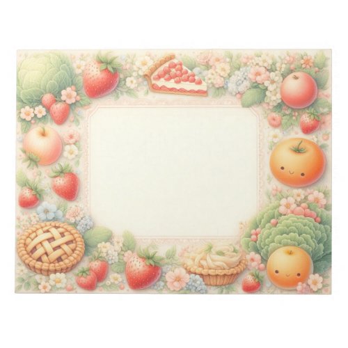 Vintage Farmers Market Notepad