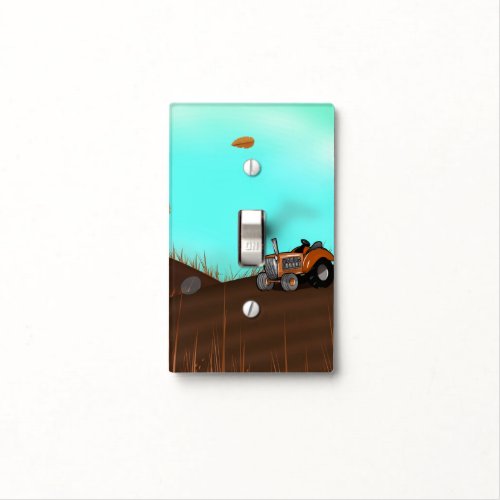 Vintage Farming Tractor Light Switch Cover