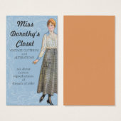 Vintage fashion babe sewing seamstress alterations (Front & Back)