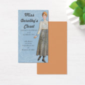 Vintage fashion babe sewing seamstress alterations (Desk)