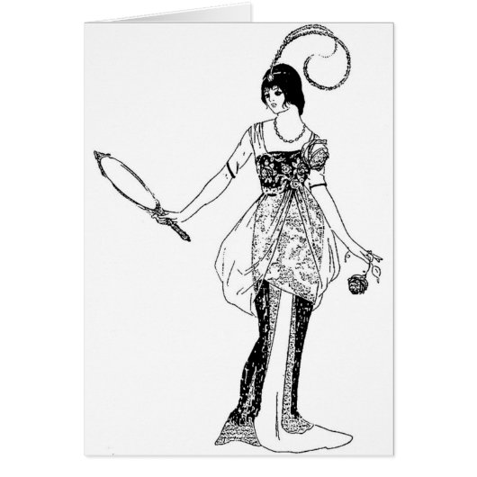 Vintage Fashion Cards (Front)