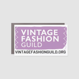 Vintage Fashion Guild Large Car Magnet