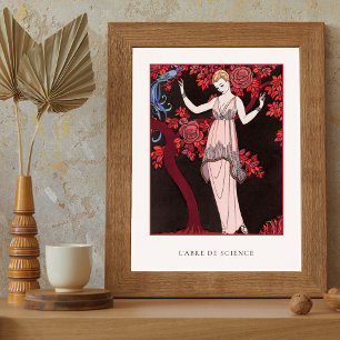 Vintage Fashion Illustration George Barbier Poster