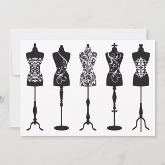 Vintage fashion mannequins