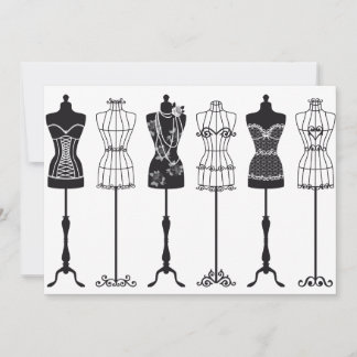 Vintage fashion mannequins