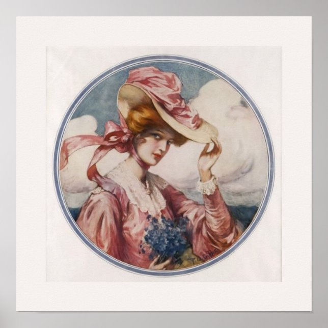 Vintage Fashion Poster (Front)