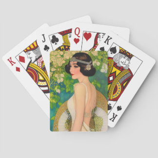 Vintage Fashionista Classic Playing Cards