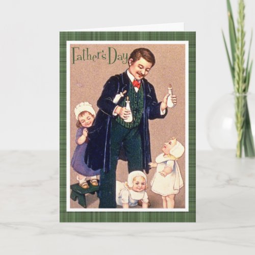 Vintage Fathers Day Card