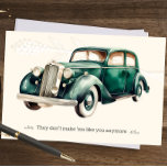 vintage fathers day card<br><div class="desc">Day Card,  Vintage Classic Car,  Don't Make 'Em Like You Anymore.
Wish a great dad or grandpa a happy Father's Day with a premium Father's Day card he's sure to appreciate.</div>